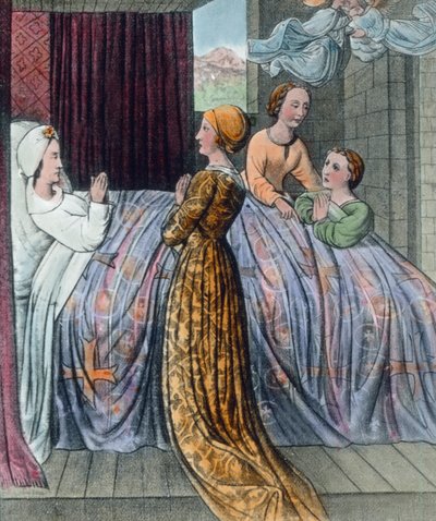 Morte de Santa Isabel de Unbekannter Künstler