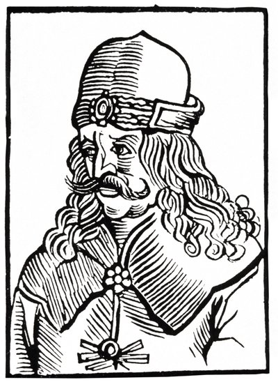 Drácula, c.1550 (xilogravura) de Unbekannter Künstler