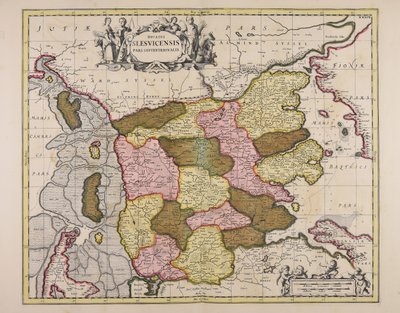 Ducatus Sleswicensis pars septentrionalis de Unbekannter Künstler