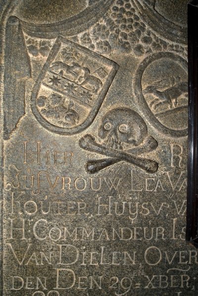 Lápide holandesa na Igreja de São Francisco (foto) de Unbekannt
