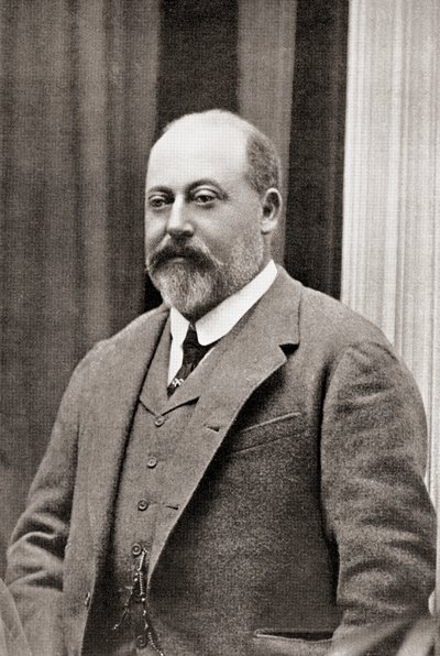 Edward VII, de Auld Acquaintance Further Reminiscences, publicado c.1929 (litho) de Unbekannt