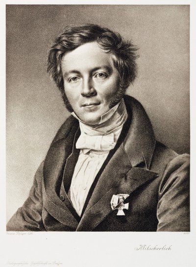 Eilhardt Mitscherlich, farmacêutico alemão, c 1830-1840 de Unbekannt
