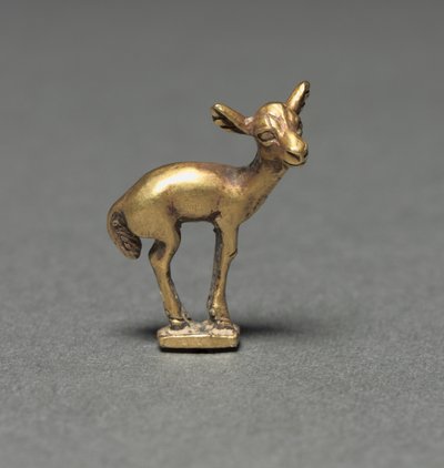 Finial da jovem corça dos alces, 400-200 BC de Unbekannt