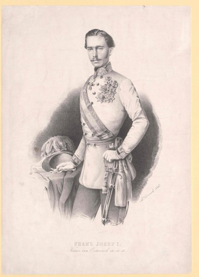Imperador da Áustria Franz Joseph I de Unbekannter Künstler