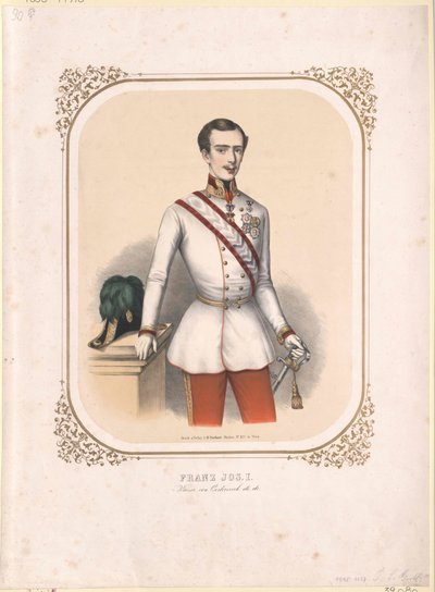 Imperador da Áustria Franz Joseph I de Unbekannter Künstler