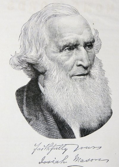 Gravura de Josiah Mason de Unbekannter Künstler