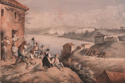 Fuga do General Lamoriciere, cerco de Ancona de William M. Timlin