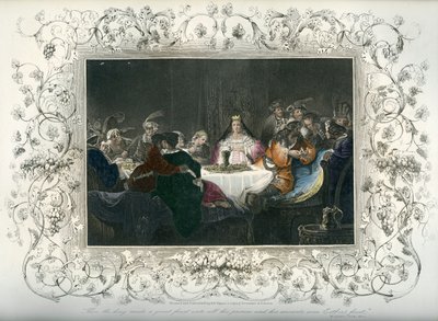 A festa de Ester - Bíblia de Unbekannter Künstler