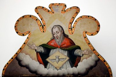 Museu de Évora. Jesus e o Espírito Santo. Portugal. de Benjamin Baud