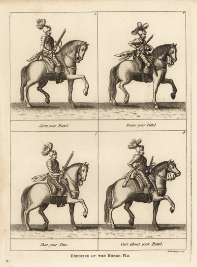 Exercício do cavalo de Unbekannt