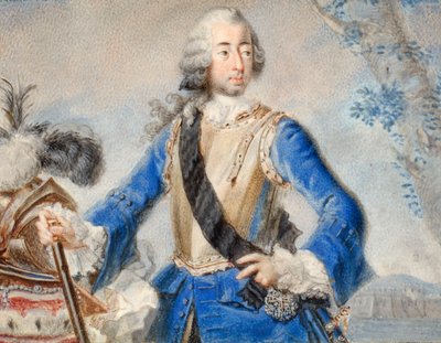 Comandante com armadura, chapéu ducal e capacete de Unbekannter Künstler