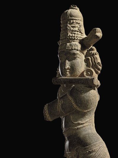 Figura de Venugopala, sul da Índia, final do período Chola - início de Vijayanagar, final do século 13 - início do século 14 de Unbekannt