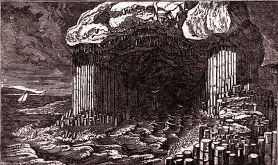 Caverna de Fingal Staffa It de Unbekannter Künstler