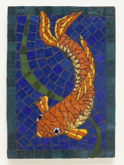 Mosaico de peixe de Unbekannt