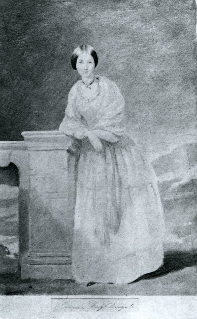 Florence Nightingale, enfermeira inglesa e reformadora hospitalar, c 1860 de Unbekannt