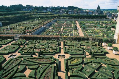 França, Centro, Vale do Loire, Jardins do Castelo de Villandry, Jardins de Benjamin Baud