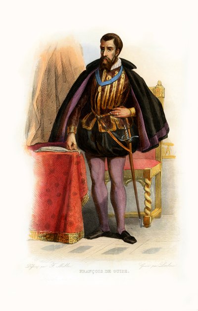 François de Guise de Unbekannter Künstler