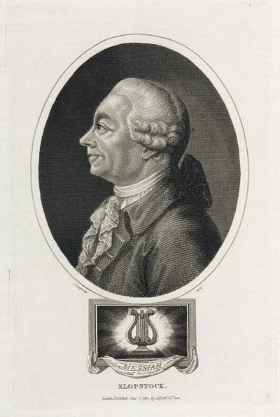 Friedrich Gottlieb Klopstock, poeta alemão de Unbekannt