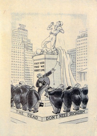 Propaganda aganista alemã, os judeus e o negócio da guerra. 1940 de Unbekannt