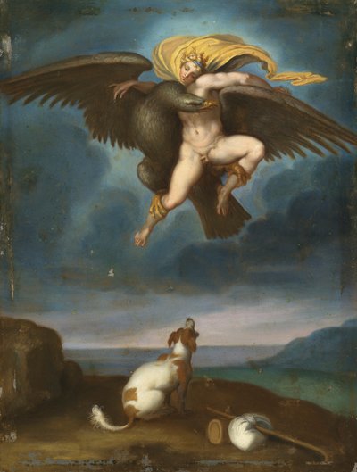 Giovanni Battista Naldini segundo Miguel Ângelo - Violação de Ganimedes 2020 NYR 18715 0044 de Unbekannter Künstler