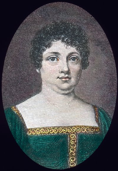 A mulher de Goethe de Unbekannter Künstler