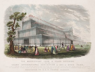 Grande Exposição 1851 O Palácio de Cristal, Londres de Unbekannt