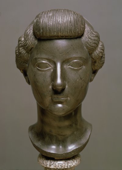 Chefe da Livia Drusilla (56 AC-29 DC) Roman, c.30 AC (basalto) de Unbekannt