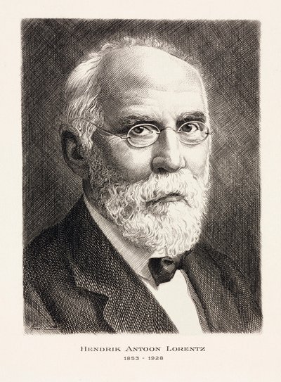 Hendrik Antoon Lorentz, físico matemático holandês, c 1910s de Unbekannt