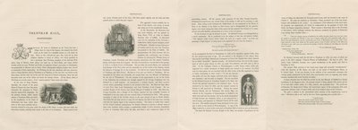 Relato Histórico de Trentham Hall: impresso, séc. de Unbekannt