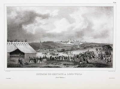 Corridas de cavalos em Longwood, Santa Helena de Unbekannt