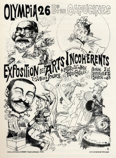 Exposição de Artes Incoerentes no Olympia, Paris de Unbekannter Künstler