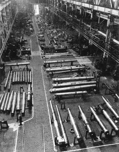 Inside 5 Shop, Elswick Works, Newcastle upon Tyne de Unbekannter Künstler