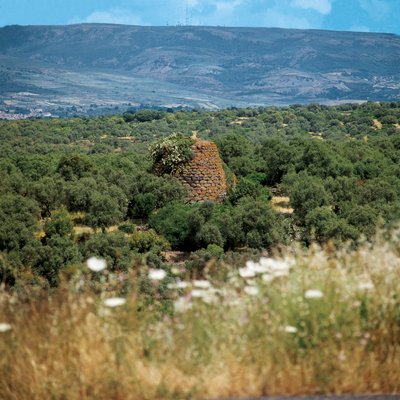 Itália, Região da Sardenha, Província de Oristano, Nuraghe Crabia de William M. Timlin