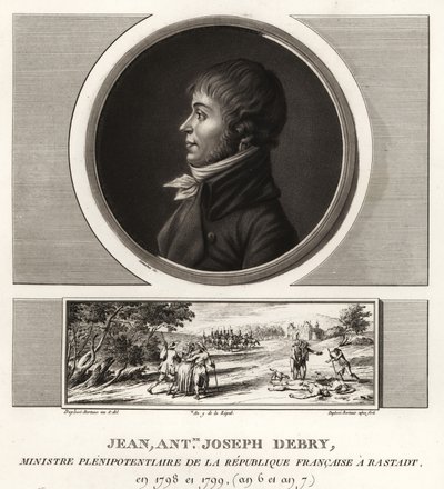 Jean Antoine Joseph Debry, Ministro Plenipotenciário da República Francesa, orador de Unbekannt
