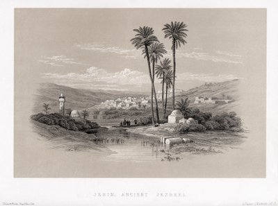 Jenin antigo Jezreel de Unbekannter Künstler