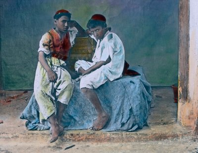 Rapazes judeus de Unbekannter Künstler
