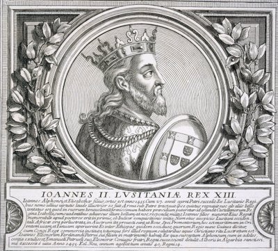 João II de Portugal (litho) de Unbekannt