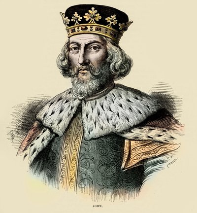 João I, Rei de Inglaterra (gravura) de Unbekannter Künstler