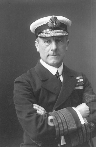 John Rushworth Jellicoe (foto a p/b) de Unbekannt
