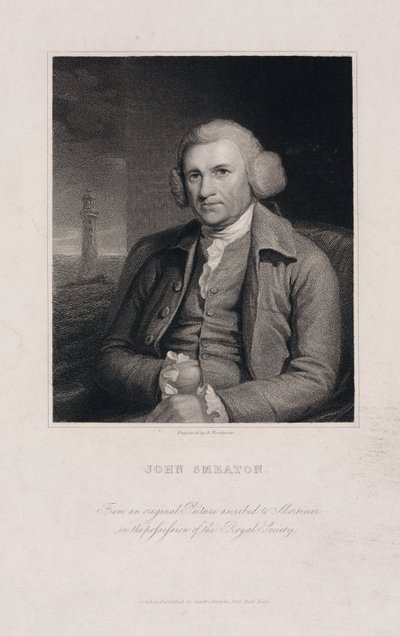 John Smeaton, engenheiro mecânico e civil inglês, c 1770s de Unbekannt