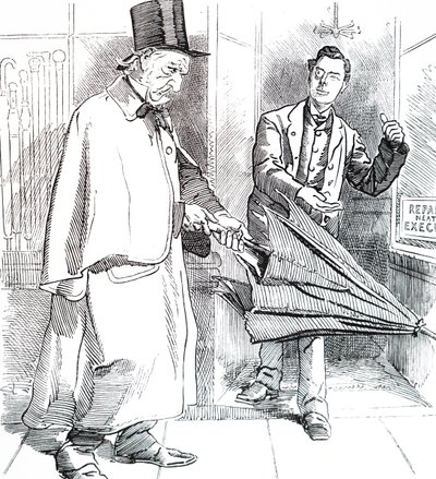 Joseph Chamberlain e William Ewart Gladstone. de Unbekannt