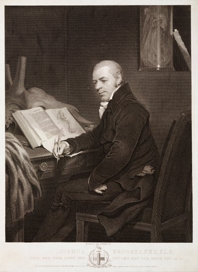 Joshua Brookes, anatomista britânico de Unbekannt