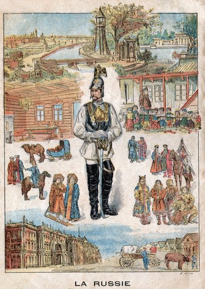 La Russie. A Rússia. de Nicolas Liez