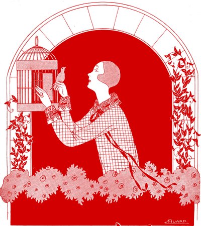 Les Modes de la Femme de France maio de 1925 de Unbekannter Künstler