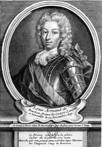 Louis Armand II, Príncipe de Conti - Louis-Armand de Bourbon-Conti (1695-1727) - Louis Armand de Bourbon, Príncipe de Conti (n. 1695 em Versalhes) de William M. Timlin