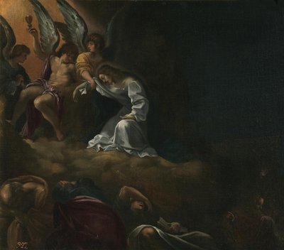 Ludovico Carracci - Oração no Jardim de Unbekannter Künstler