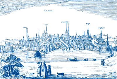 Lübeck e o seu porto de Unbekannter Künstler