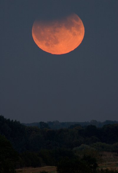 Lunar eclipse, Reino Unido, 7 de Setembro de 2006 de Unbekannt