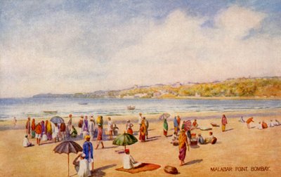 Malabar point, Bombaim, Índia de Unbekannter Künstler