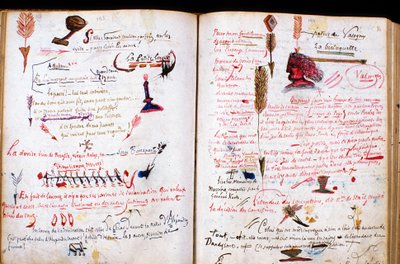 Manche N* 086, Musee de St Sauveur le Viscount, Manuscrito de Jules Barbey d